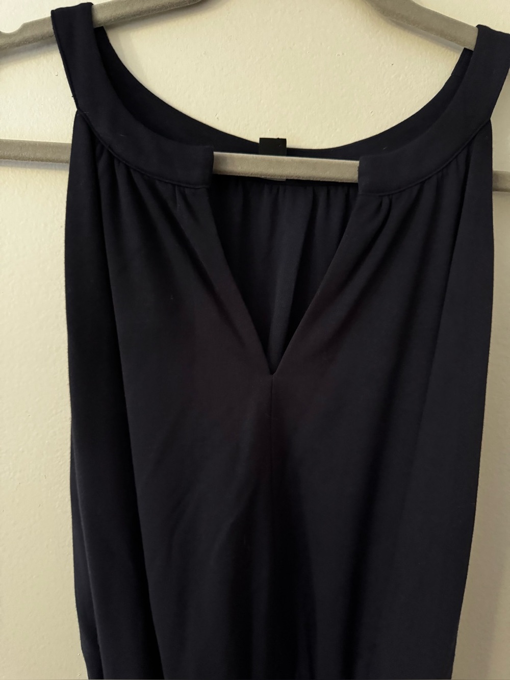 Ann Taylor Navy Sleeveless halter dress